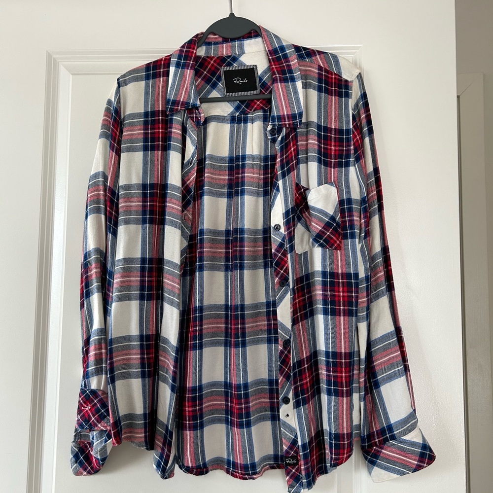 Rails Hunter Plaid Button-Up Shirt